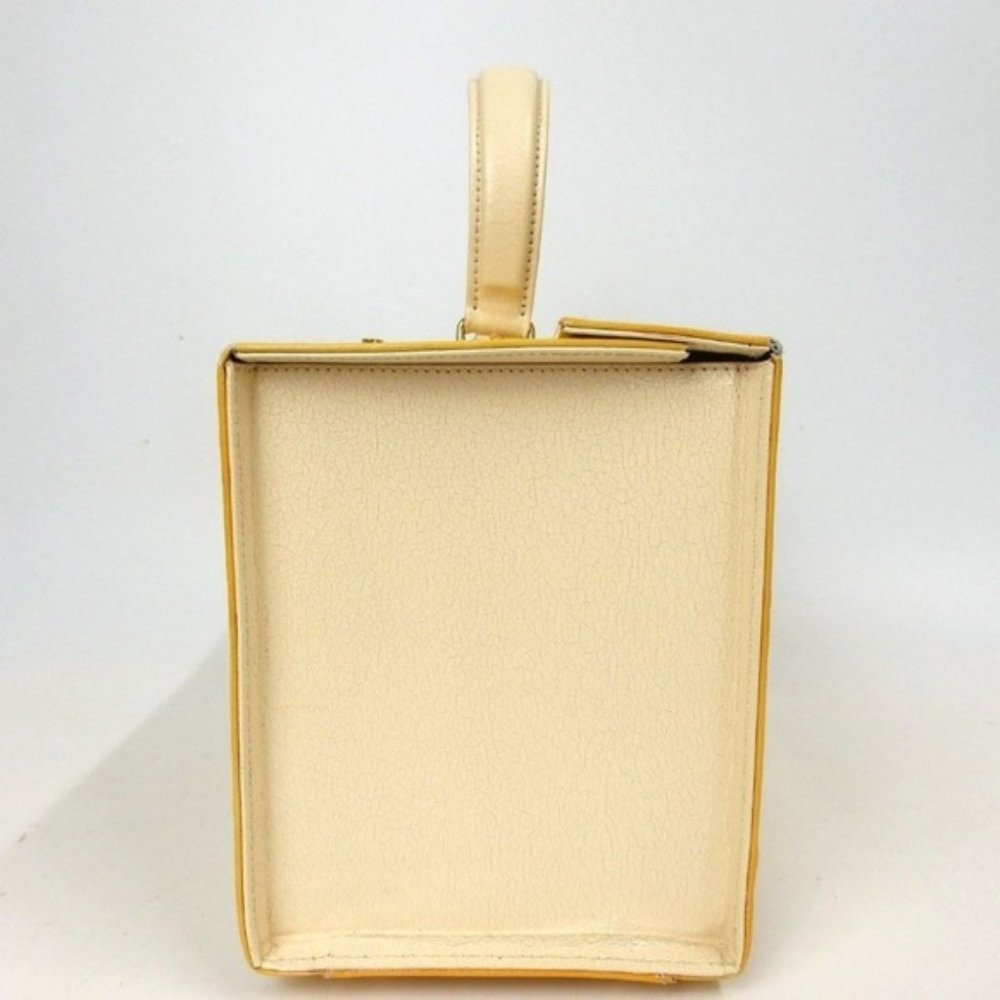 Fendi business type bag very rare suitcase yellow - Picture 4 of 6
